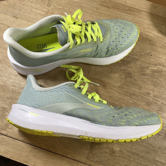 Brooks Hyperion Tempo Running Sneaker Size 9 Womens Pale Turquoise G8 with Jeans - Picture 15 of 16